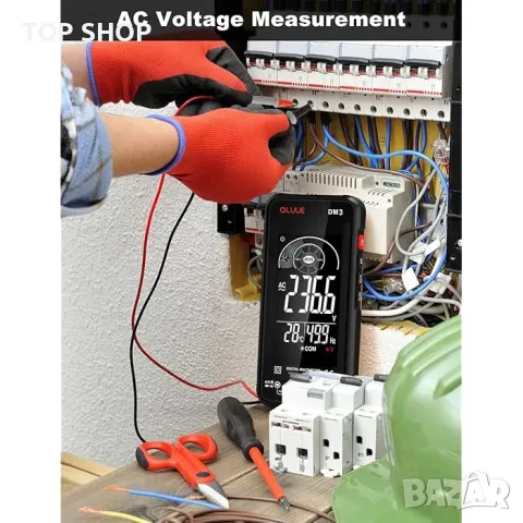 Цифров мултицет QLUUE DM3, снимка 4 - Гедорета - 49106007