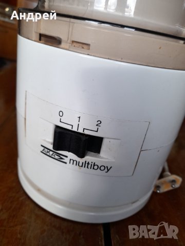Стар кухненски робот AKA Multiboy, снимка 3 - Антикварни и старинни предмети - 43399340