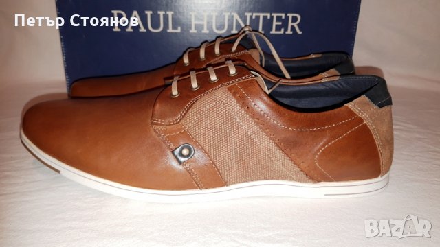 Удобни мъжки спортно-елегантни обувки PAUL HUNTER №44 и 45, снимка 11 - Ежедневни обувки - 27350757
