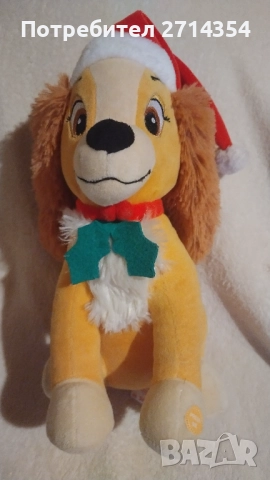 Плюшено кученце Лейди на Disney  и коледни украси , снимка 6 - Други - 52636864