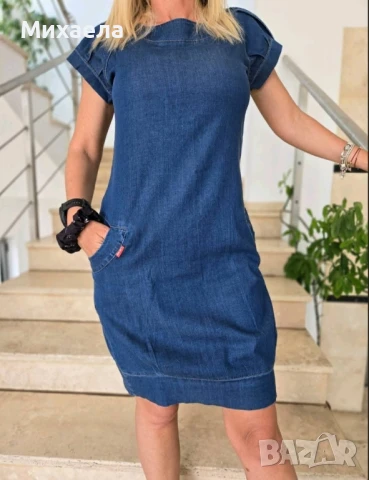 Изключително тънък,еластичен и мек,летен деним - 86 лв., снимка 1