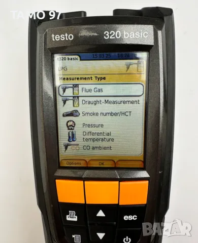 TESTO 320 Basic - Газ анализатор перфектен комплект, снимка 5 - Други инструменти - 49592715