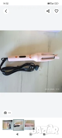 автоматична преса за къдрици, снимка 2 - Маши за коса - 51340301