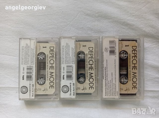 Depeche Mode - American Maxi Version I, II, III. 1993г., снимка 4 - Аудио касети - 34780344