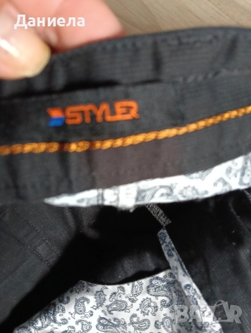 Мъжки панталони Стайлър 34, снимка 2 - Панталони - 52721670