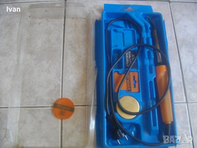 30-40 Вата-Ел.Поялник-Старо Немско Високо Качество-Delta/ERSA-Почти Нов-Отличен, снимка 4 - Поялници и запояване - 37296648