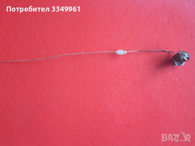 Страхотна сребърна роза , снимка 2 - Други - 37596647