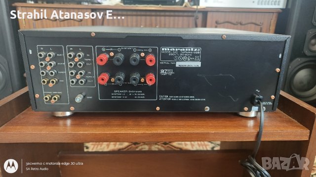 Marantz PM-52 Стерео Усилвател, снимка 8 - Ресийвъри, усилватели, смесителни пултове - 43968963