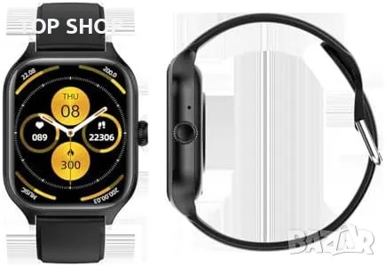 Нов Детски смарт часовник с камера и здравен мониторинг - черен, снимка 4 - Смарт гривни - 49956839