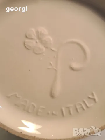 голяма италианска керамична купа леген 23/1, снимка 6 - Антикварни и старинни предмети - 49302663