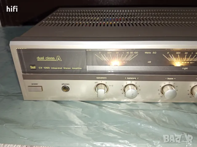 Стерео усилвател Dual CV1260, снимка 3 - Ресийвъри, усилватели, смесителни пултове - 49471586