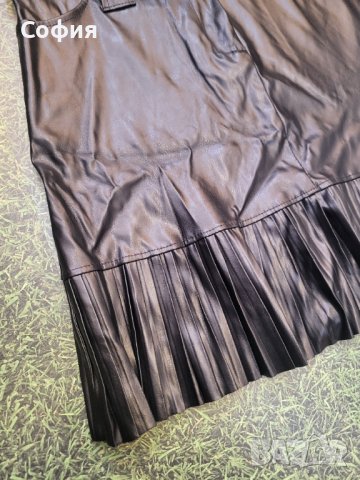 Кожена пола , снимка 5 - Поли - 44106308
