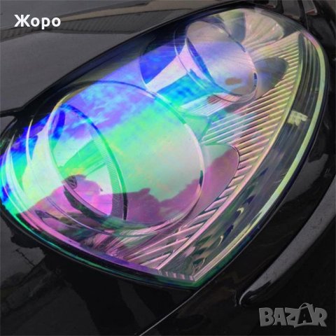 Предпазно фолио за фарове стопове UV защита затъмнено / прозрачно / жълто, снимка 5 - Аксесоари и консумативи - 27494372