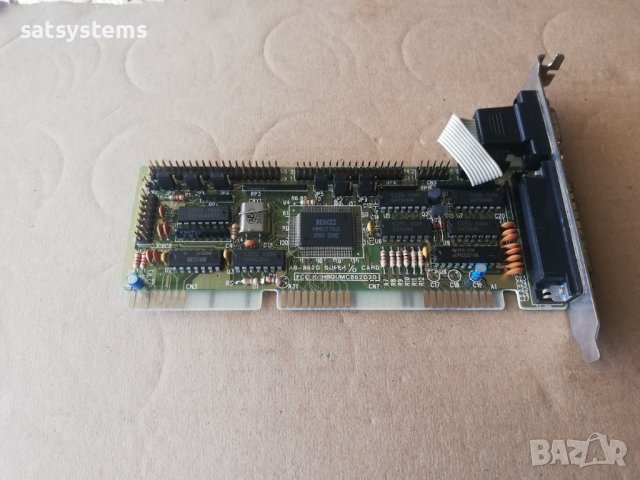  HMC HM83740 AB-862G Super I/Q Controller 16-bit ISA IDE FLOPPY COM Print Card, снимка 5 - Други - 36877017