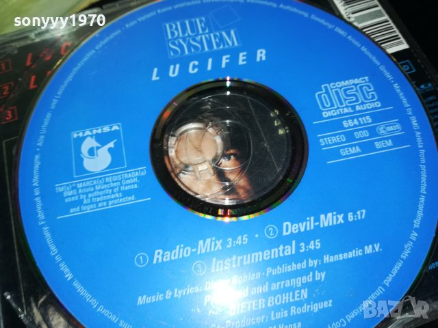 BLUE SYSTEM LUCIFER CD 0704231636, снимка 10 - CD дискове - 40292125