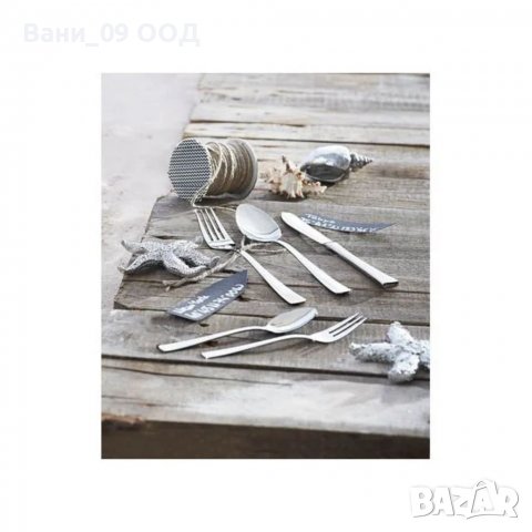Луксозен комплект прибори за хранене от неръждаема стомана, снимка 2 - Прибори за хранене, готвене и сервиране - 38104613