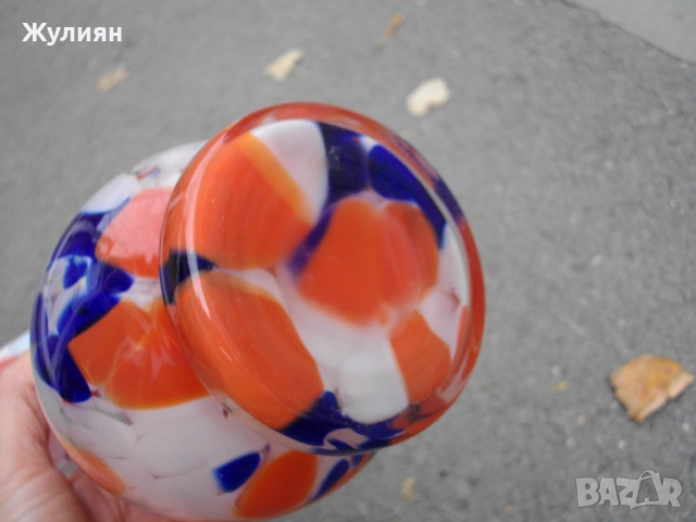 ВАЗА ТИП МУРАНО, снимка 7 - Антикварни и старинни предмети - 52166684