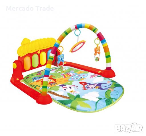 Активна гимнастика Mercado Trade, За бебета, С аксесоари, снимка 3 - Образователни игри - 40095759