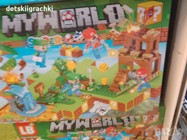Конструктор на Супер Марио 335ел, снимка 4 - Конструктори - 47966947