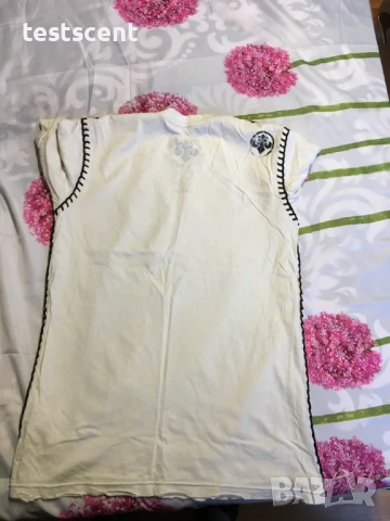 Автентична мъжка тениска Affliction Reckless Abandon White, снимка 7 - Тениски - 29709989