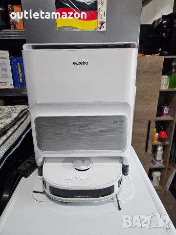 прахосмукачка робот Eureka J12 Ultra, снимка 9 - Прахосмукачки - 53525355