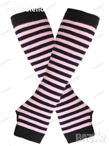 Дамски коледни ръкавици без пръсти над лакътя, 4цвята, снимка 3 - Ръкавици - 39079888