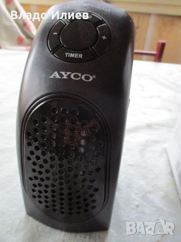 Вентилаторна нова печка за контакт"Айко" мощност 400 вата,включваща се директно в контакта, снимка 1 - Печки, фурни - 33006887