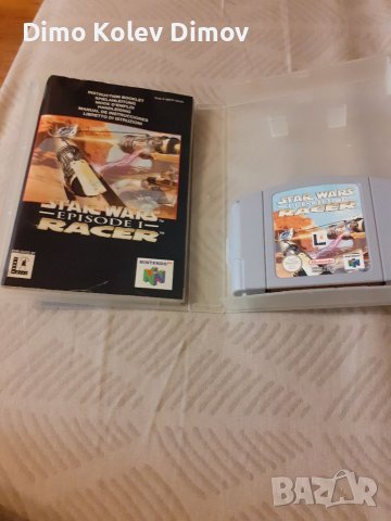 N64 Star wars Episode I Racer , снимка 2 - Други игри и конзоли - 37966858