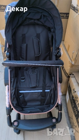 Комбинирана количка 3 в 1 вкл. кош за новородено/кола, зимен/летен кош, снимка 4 - Детски колички - 51090036