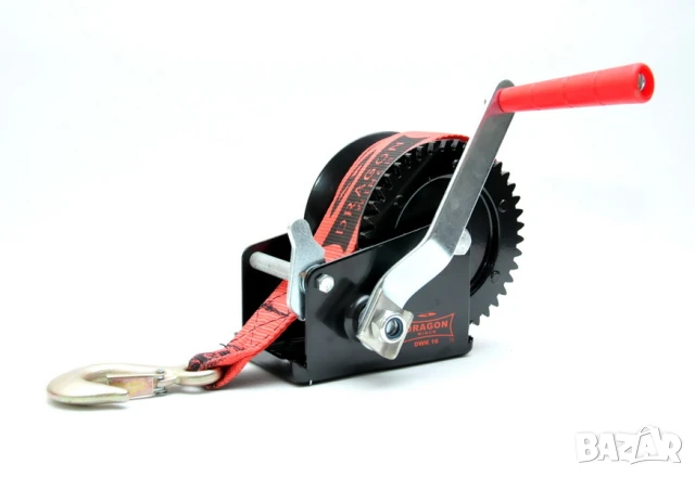 Ръчна лебедка с колан 8м DRAGON WINCH, снимка 2 - Аксесоари и консумативи - 51189507
