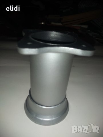 Краче за мебел височина 10 -11см цвят сив металик., снимка 1