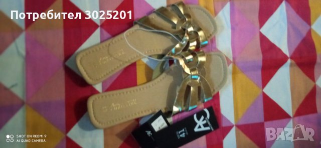 Нови! Дамски Чехли за лято! Дамски летни обувки номер 41, снимка 5 - Дамски ежедневни обувки - 43527321