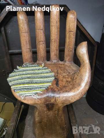 Продавам дървено столче., снимка 3 - Столове - 50667364