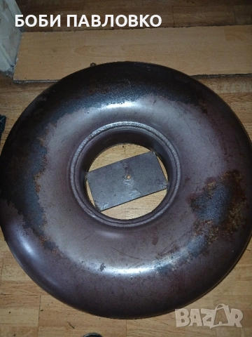 Кръгла газова бутилка за мястото на резервната гума с клапан и нивомер, снимка 7 - Аксесоари и консумативи - 51984955