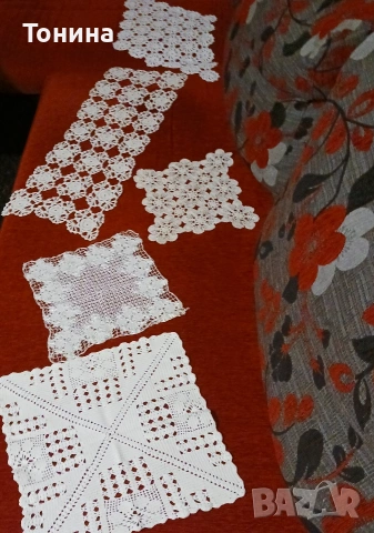 Ръчно плетиво на една кука 30 бр, снимка 2 - Декорация за дома - 53514570