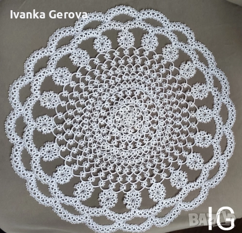 Луксозна малка покривчица за празнична украса