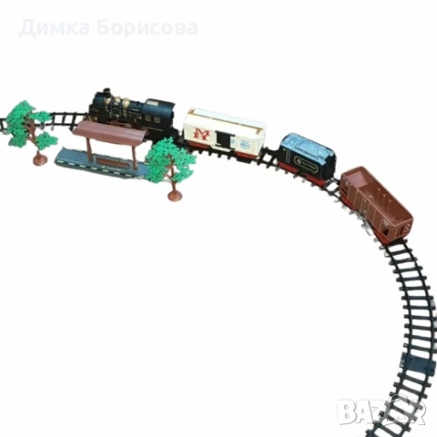 Винтидж класическа играчка влак – 17 части забавление за малки машинисти, снимка 4 - Влакчета, самолети, хеликоптери - 51076853