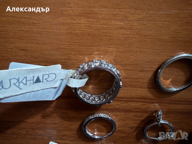 [ПРОДАВА] 98 гр. сребърни бижута, снимка 10 - Пръстени - 53167309