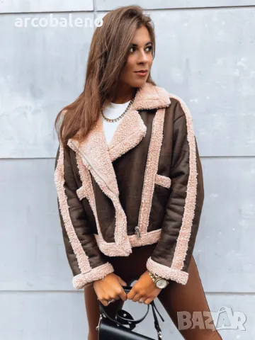 PLAYDIVA Дамско кожено яке, 2цвята , снимка 5 - Якета - 47750792