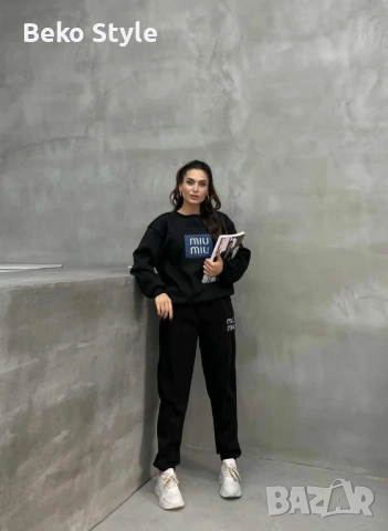 Ватиран дамски екип MiuMiu 2 части, снимка 3 - Спортни екипи - 52103742