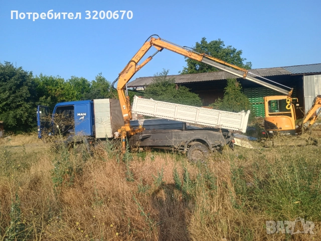 Продава се самосвал с кран , снимка 4 - Камиони - 52499318