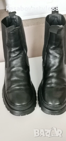 Дамски ботуши Arket 36 н. Естествена кожа , снимка 13 - Дамски боти - 52646872