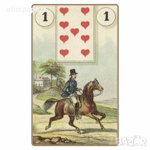Карти Оракул LoScarabeo Lenormand нови  , снимка 3 - Карти за игра - 32662038