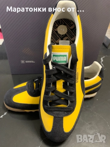 PUMA Оригинални маратонки , Внос от Англия номер 39 кожени, снимка 3 - Маратонки - 52787959