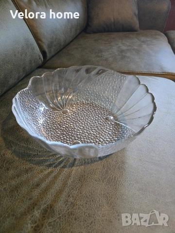 Стъклена купа/съд, снимка 2 - Други - 53199174