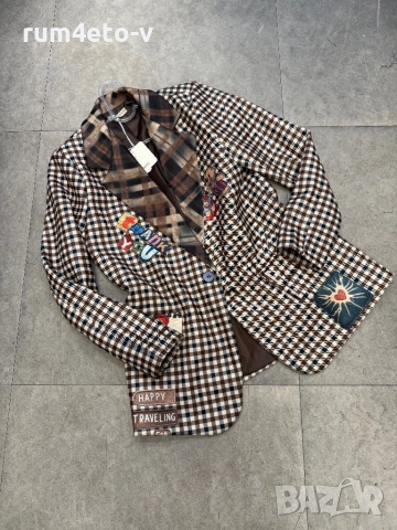 Сладко плътно сако с мечета 