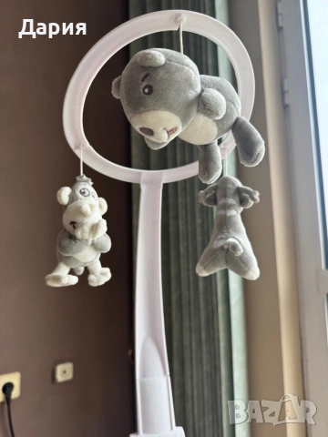 Електрическа бебешка люлка Cangaroo La Scala, снимка 6 - Детски люлки - 53066254