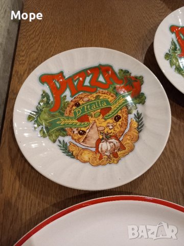 плато и порцеланови чиний за пица, снимка 2 - Сервизи - 43482050