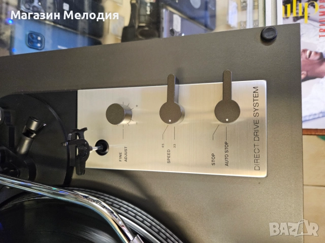 Грамофон ITT HiFi 8011 Direct Drive В отлично техническо и визуално състояние., снимка 6 - Грамофони - 52550316