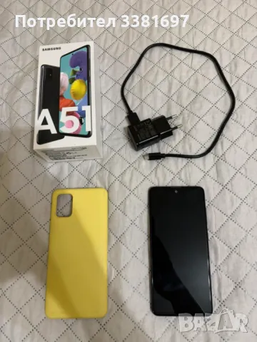 SAMSUNG A51 128 GB BLACK , снимка 1 - Samsung - 49212636